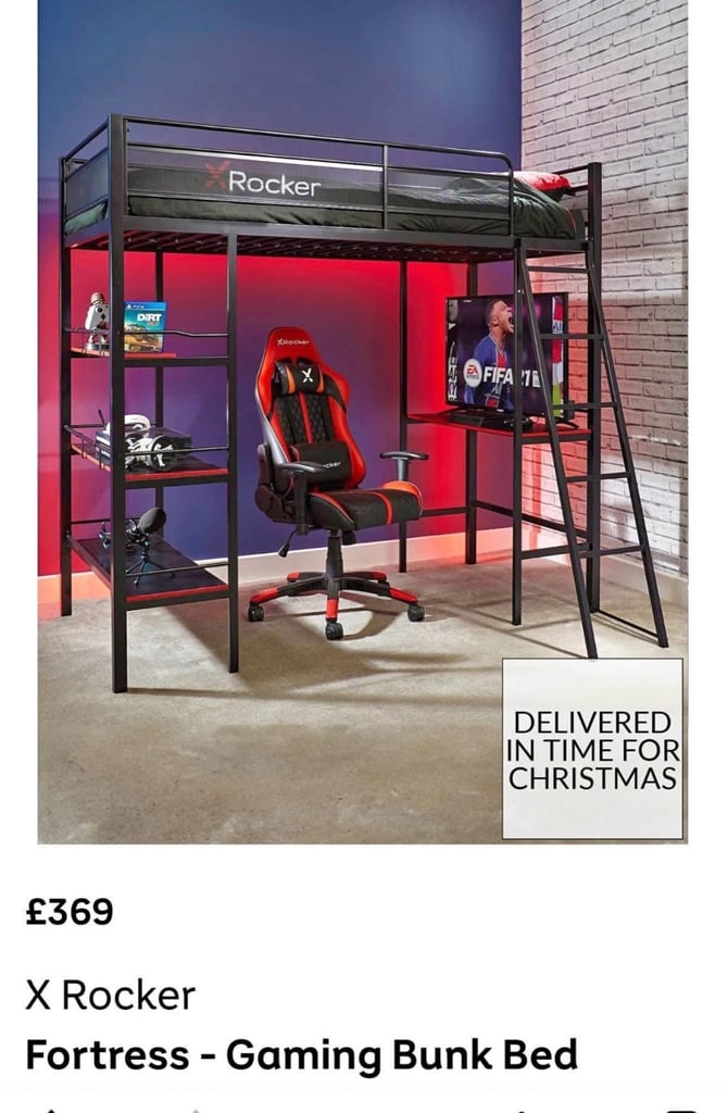Rocker gaming bed £65