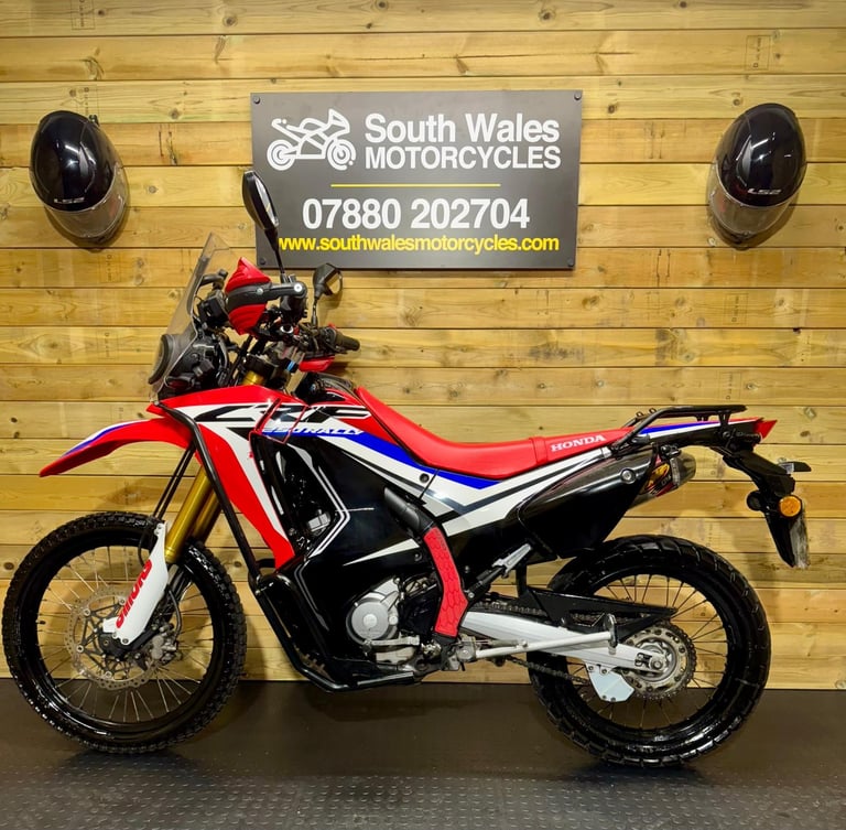 Honda CRF250 Rally / 2018 model / just 9.6k miles 