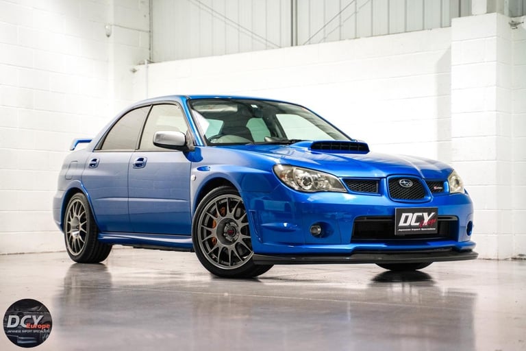 SUBARU IMPREZA WRX STI S204 hawkeye jdm- 1 of 600 made Blue Manual Petrol 2006