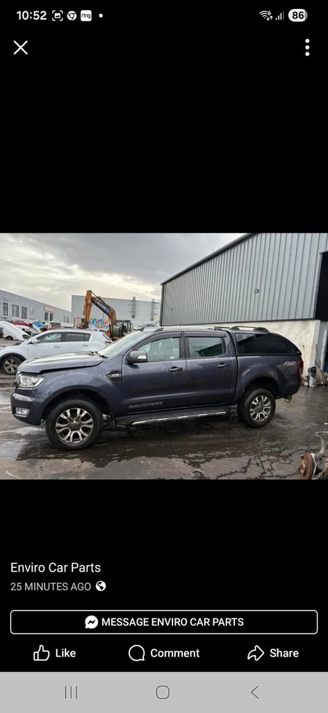 ♻️ FOR BREAKING 🚗   • 2017 FORD RANGER WILDTRAK 3.2 Diesel Auto•