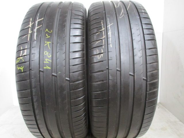 image for K841 2X 255/55/18 109Y MICHELIN PILOT SPORT 4 SUV XL 2X 6,5 MM TREAD DOT 2X 4519 NO PUNCTURE REPAIRS