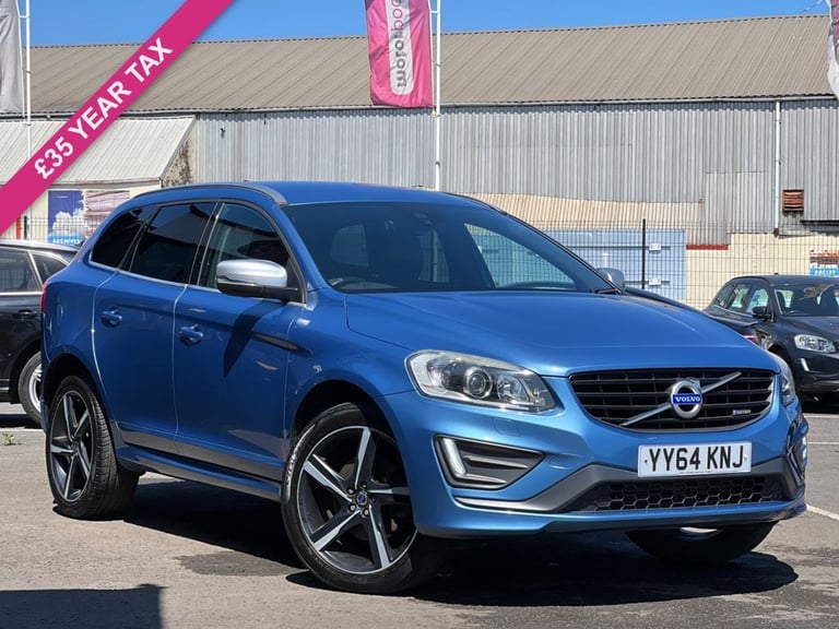 2014 Volvo XC60 2.0 D4 R-Design Lux Nav SUV 5dr Diesel Geartronic Euro 6 (s/s) (181 ps) ESTATE Di...