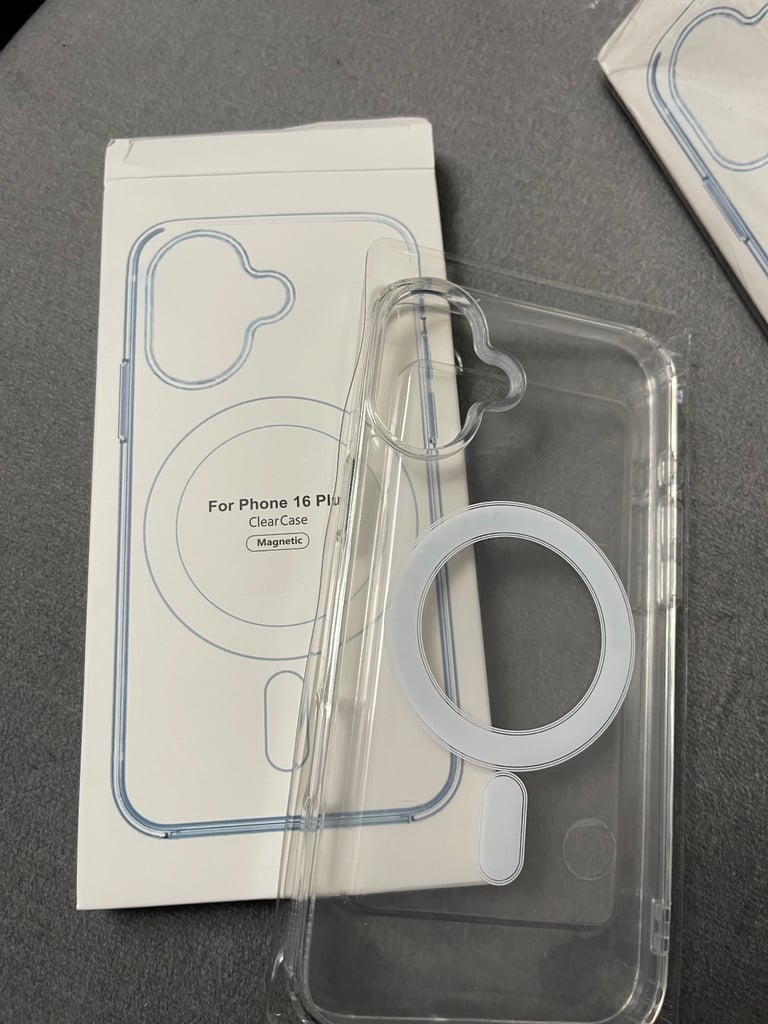 Clear case iPhone 16 plus 