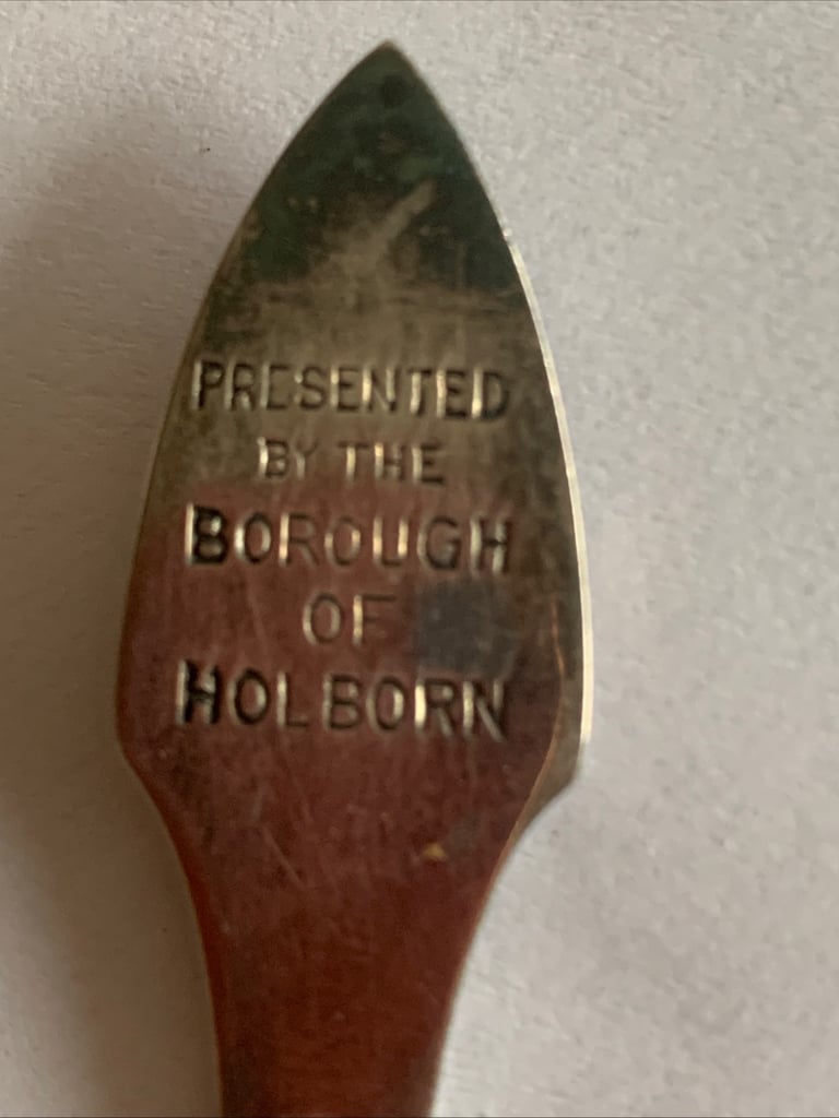 image for King George V1 coronation spoon in box 