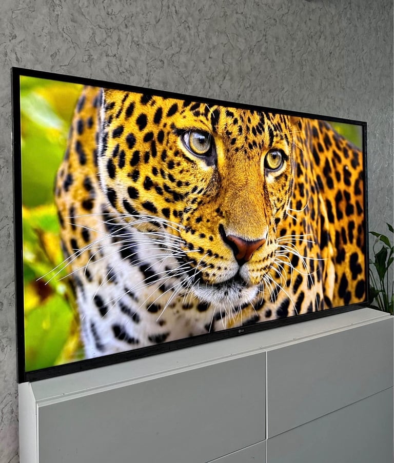 image for 65” Led LG Full Hd 1080P tv Hdmi Usb Good working condition-Wall Mount Included-Not Smart
