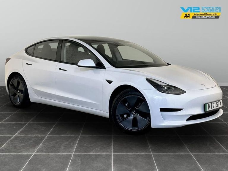 2021 Tesla Model 3 Standard Range Plus Auto RWD 4dr Automatic Saloon Electric Automatic