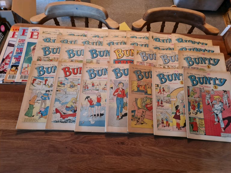 Various Antique Bunty/Judy/Mandy/Debbie Comics