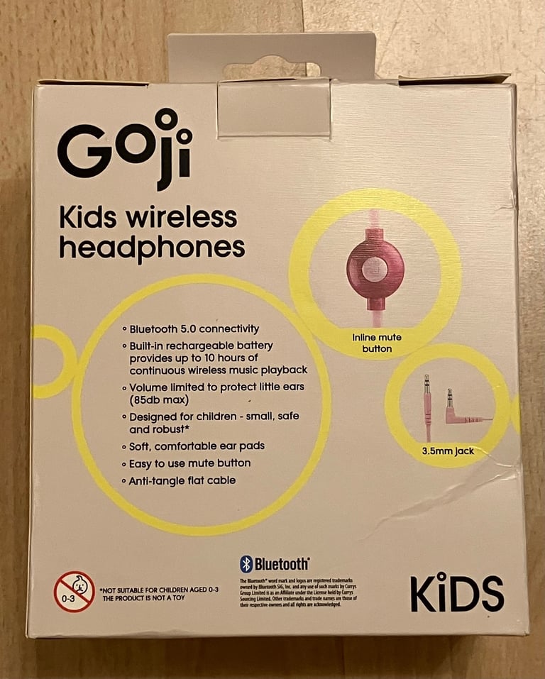 Gojii Bluetooth headphones