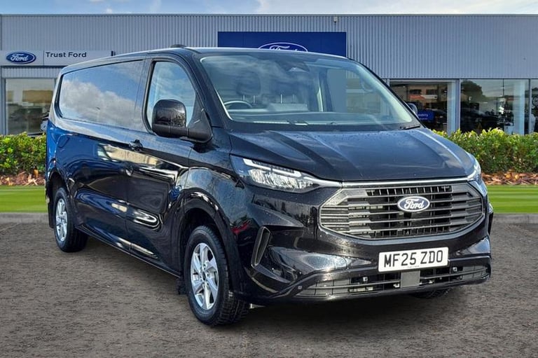 2025 Ford Transit Custom 280 Limited L2 LWB FWD 2.0 EcoBlue 136ps Low Roof, FRONT &amp; REAR PARK...