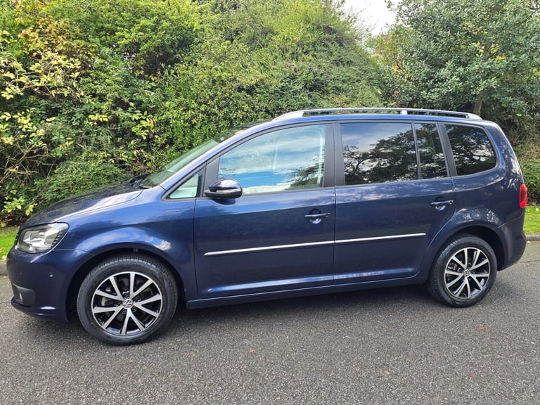 VOLKSWAGEN TOURAN 1.4 TSI SE - AUTOMATIC - 7 SEATER - 5 DOOR - 2015 - BLUE