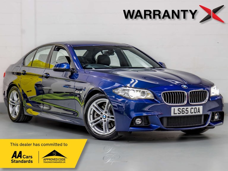 2015 BMW 5 Series 2.0 520d M Sport Auto 4dr Saloon Diesel Automatic