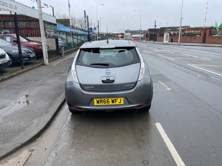 2016 Nissan Leaf 80kW Acenta 30kWh ONLY 55594 MILES ELECTRIC AUTO ULEZ EXEMPT NOW £5495 HATCHBACK...