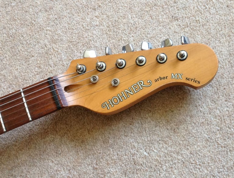 80s Hohner Arbor MX Series Strat type guitar