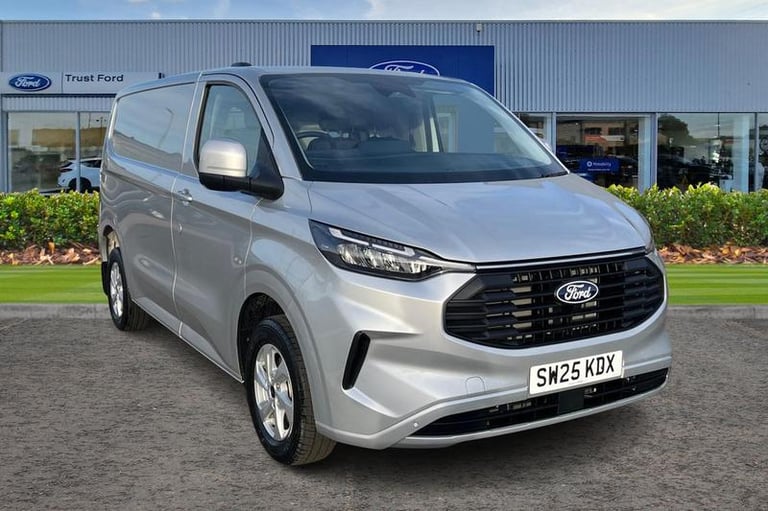 image for 2025 Ford Transit Custom 320 Limited L1 SWB FWD 2.0 EcoBlue 136ps Low Roof, EXTENDED RANGE FUEL T...