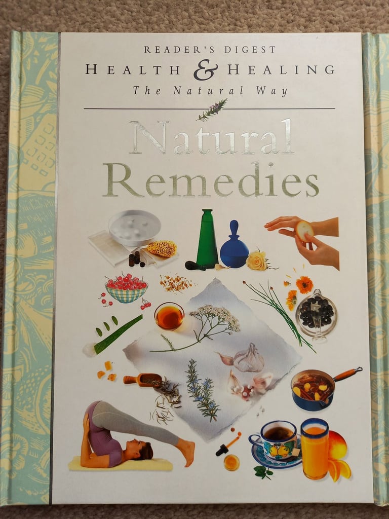 Readers Digest books Natural Remedies & Eating For Good Health