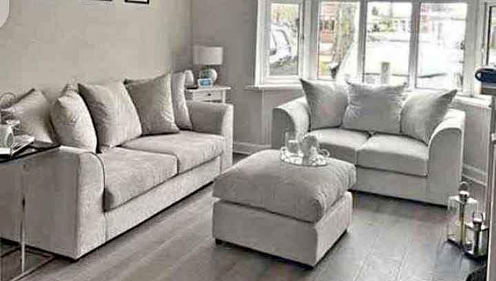 **EXPRESS DELIVERY** BRAND NEW PLUSH VELVET DYLAN CORNER SOFAS SET ON SPECIAL OFFER,