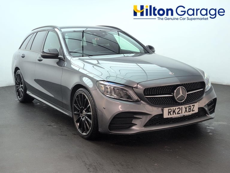 2021 Mercedes-Benz C Class 1.5 C200 MHEV AMG Line Night Edition (Premium) Estate 5dr Petrol Hybri...