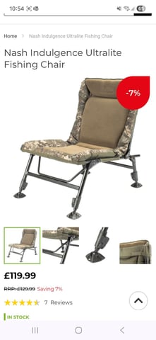 Nash fishing chair in Northfield, West Midlands Gumtree