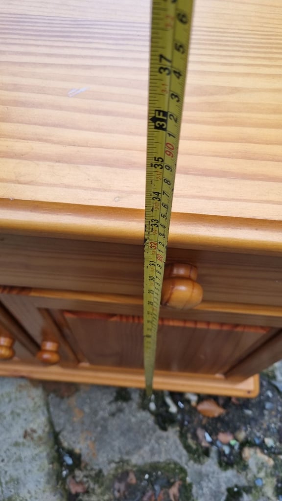Pine 2 Drawer cabinet