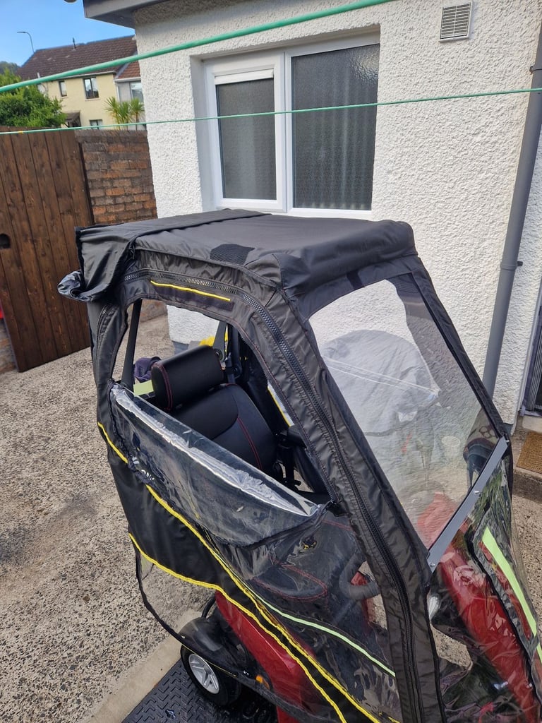 Kc komfy8 mobility scooter with canopy 