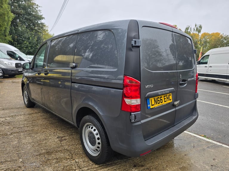 2016 Mercedes-Benz Vito 2.1 116 CDI BlueTEC G-Tronic+ AUTOMATIC RWD PANEL VAN Diesel Automatic