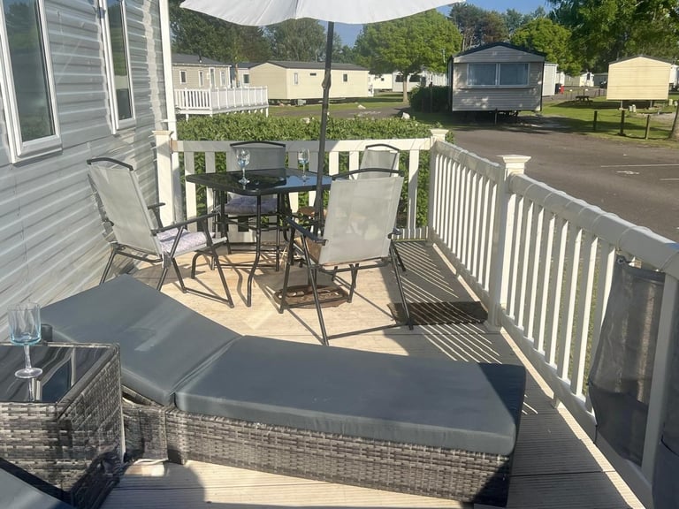 Price drop -3 bed static caravan at Butlins Minehead Resort - Somerset - Willerby Sierra 38' x 12' 