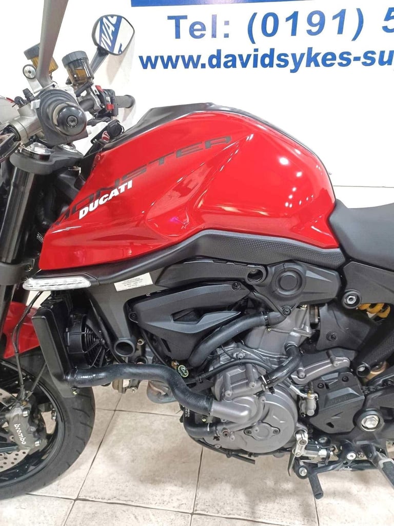 Ducati Monster PLUS 937  21-REG ONLY 1136 DRY MILES ITS MINT £8999.OTR