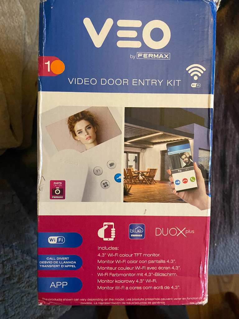 NEW (Boxed) VEO/Fermax Video Door Entry WiFi KIt