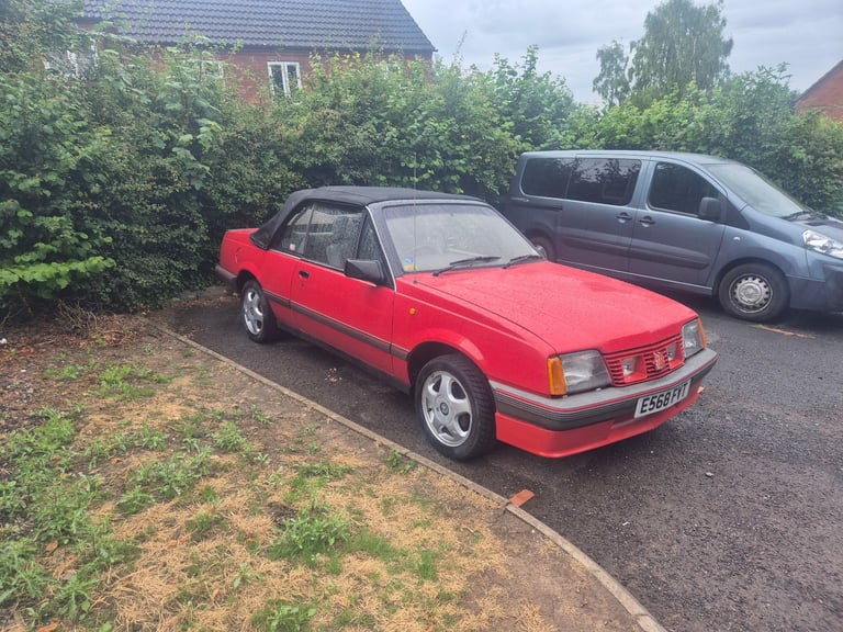 Vauxhall, CAVALIER, Convertible, 1987, Manual, 1796 (cc), 2 doors