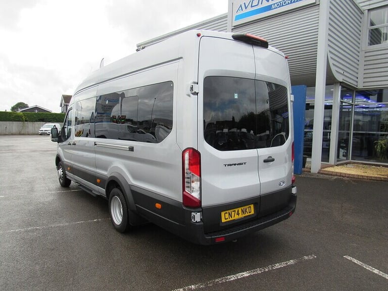 2024 Ford Transit 460 EcoBlue Limited 17 SEATER MINIBUS 165 BHP SAT NAV CAMERA H-SEATS HUGE S Min...