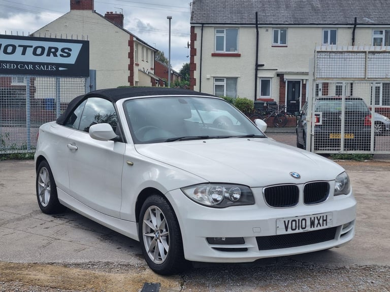 2010 BMW 1 Series 2.0 118i SE Euro 5 2dr CONVERTIBLE Petrol Manual