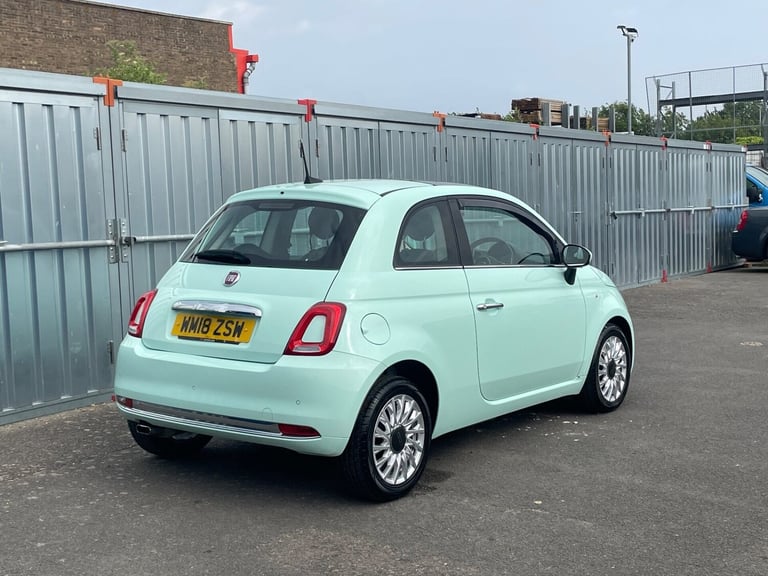 2018 Fiat 500 1.2 Lounge 3dr HATCHBACK PETROL Manual