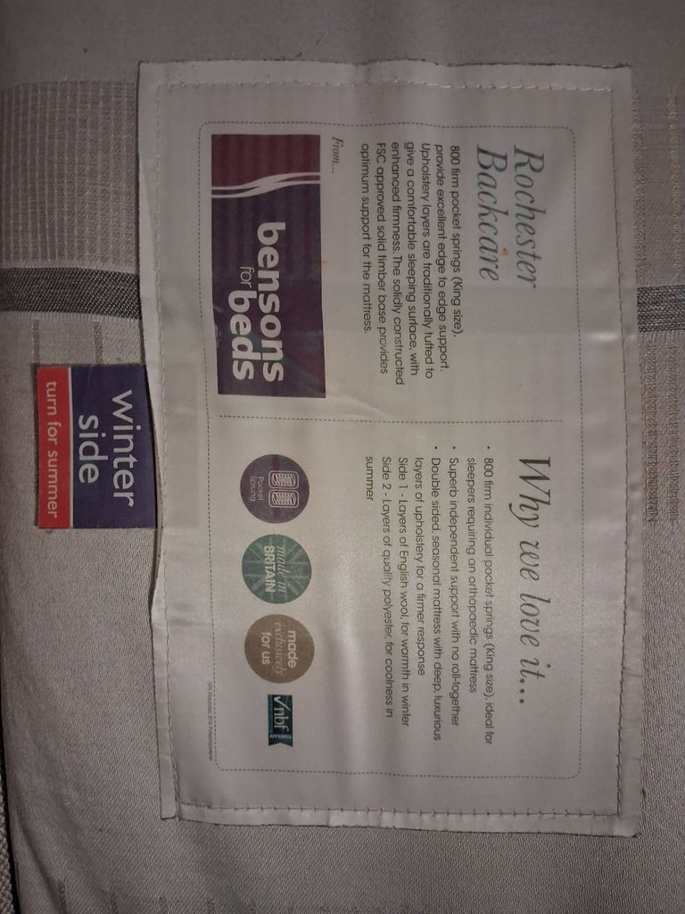 image for King-size Mattress For Sale!