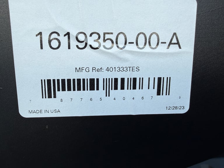 Original Tesla Model Y set of rubber mats - x5