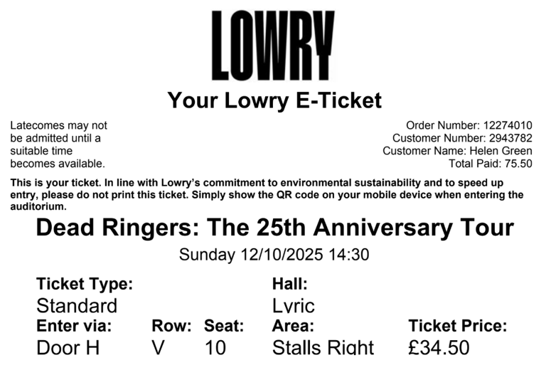 2x Dead Ringers: The 25th Anniversary Tour Comedy Show at The Lowry