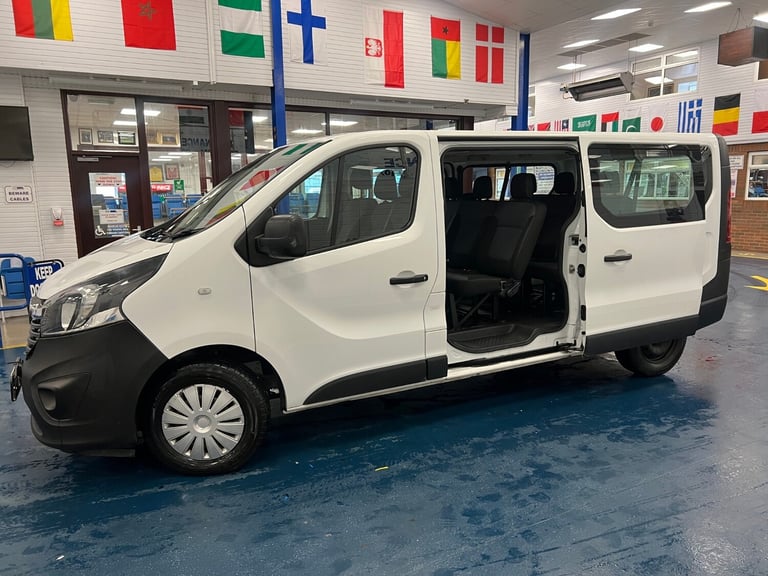 2018 Vauxhall Vivaro L2 1.6CDTI 120PS LWB 9 SEAT MINIBUS (EURO 6) MPV Diesel Manual