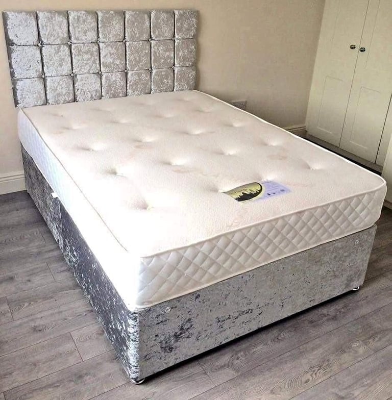 Divan Double (Single / King Size) Bed+Mattress CLEARANCE SALE ON BRAND NEW BEDS WITH MATTRESSES