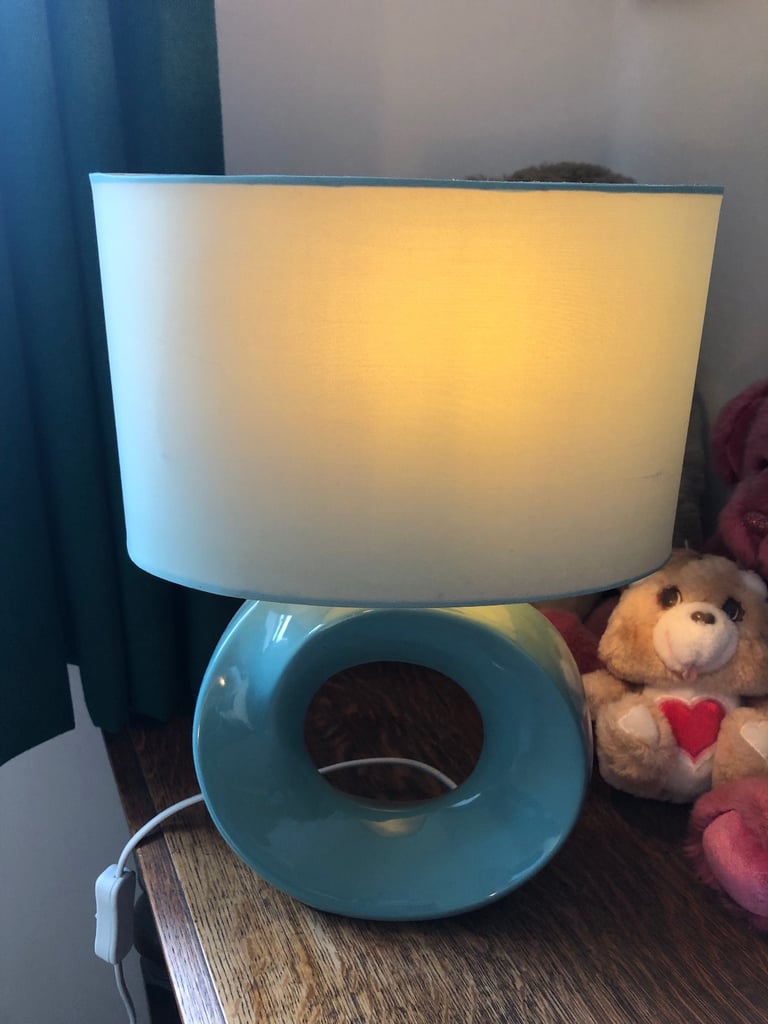 image for Duck egg blue lamp #2