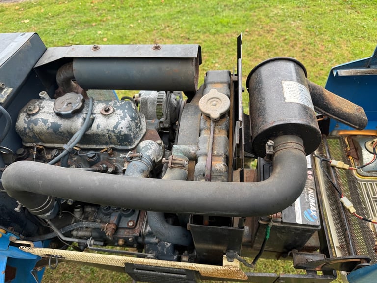 image for Mitshubishi MT1601D compact tractor, rotovator, 4 WD