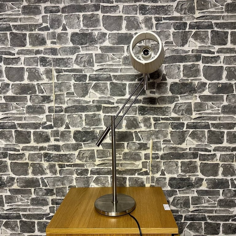 Adjustable Modern Table Lamp with White Shade