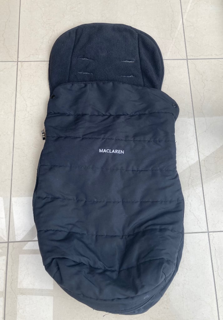 image for McLaren pram footmuff and accessories