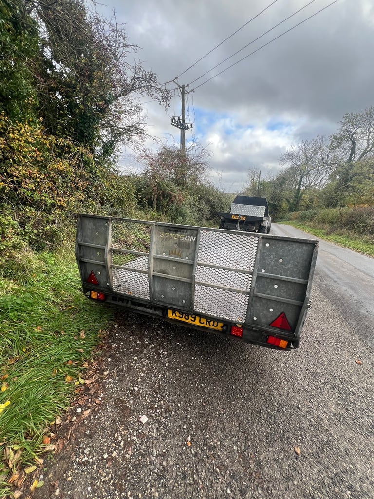 Bateson pt56 car transport trailer. No Ifor Williams Brian James 