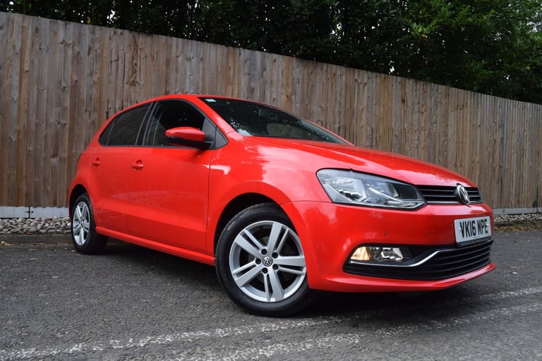 image for VOLKSWAGEN POLO 1.4 TDI BlueMotion Tech Match Red Manual Diesel 2016