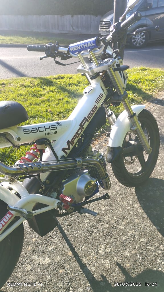 Sachs Madass 125 motorcycle 