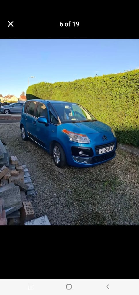 Citroen, C3 PICASSO VTR PLUS, 1.4 petrol,MPV, 2009, Manual, 1397 (cc), 5 doors