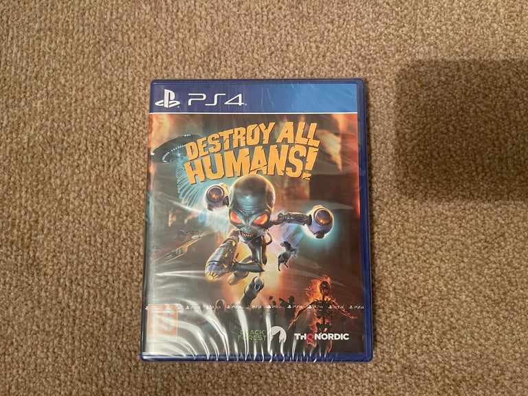 Destroy All Humans PS4-Sealed