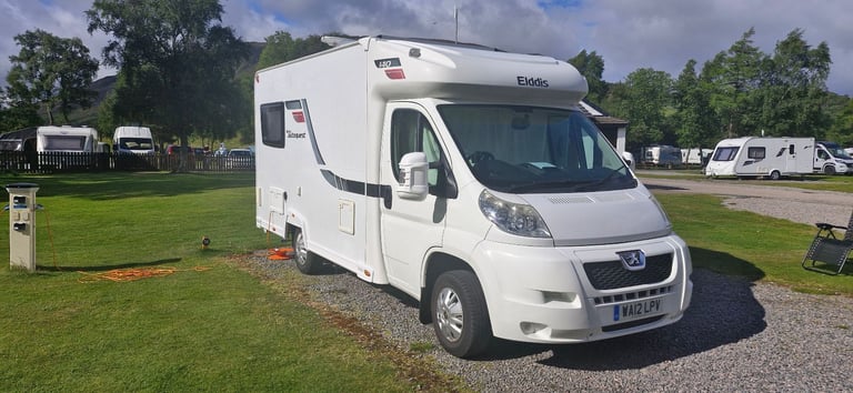 Elddis Autoquest 140, 2012/12, FSH, 2 berth, end lounge July 2025 Hab check 25 HPI clear