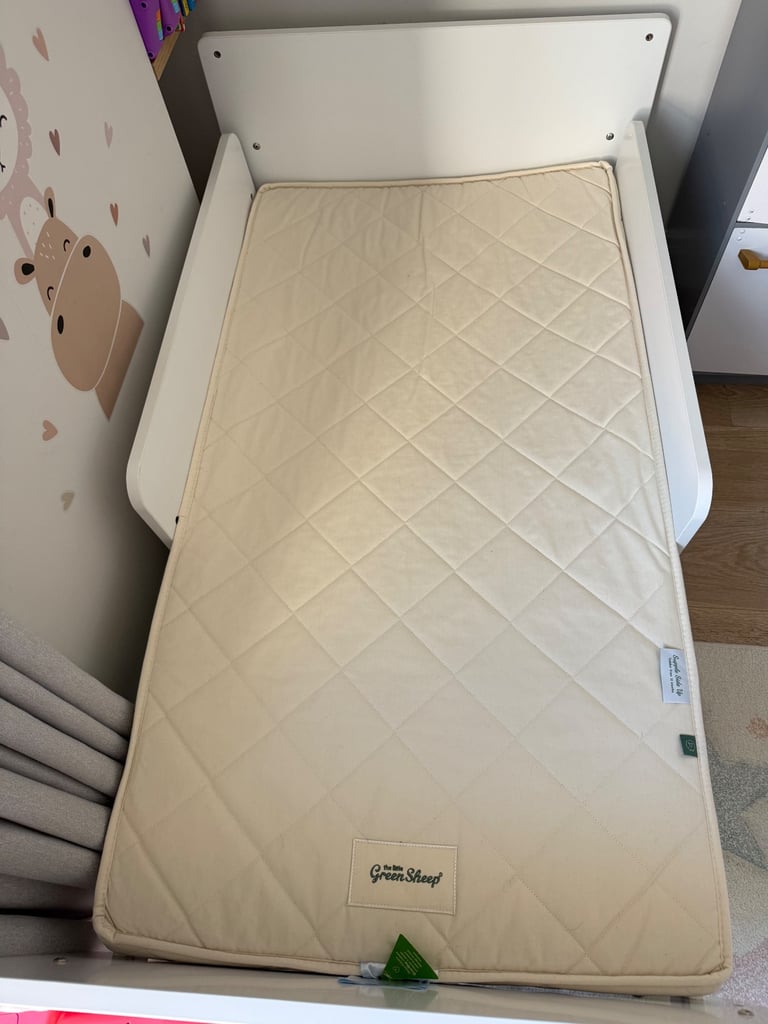 Boori Natty Cot Bed in White 