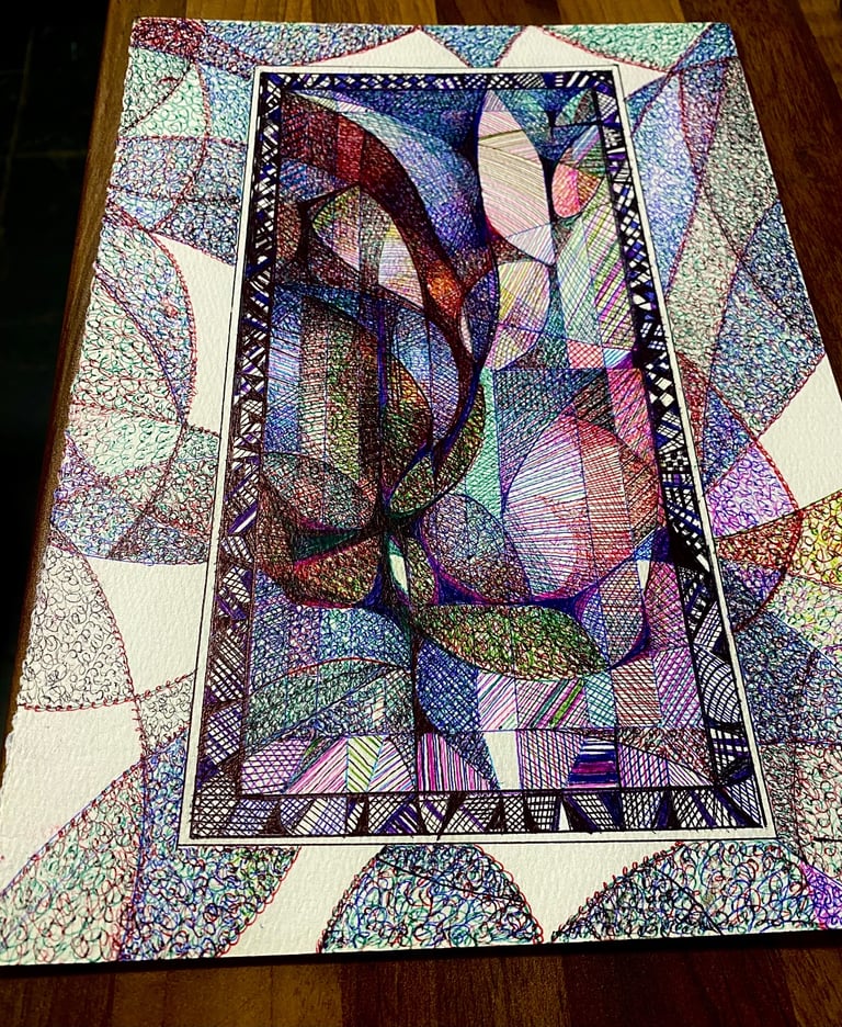 Original art work signed by French artists 