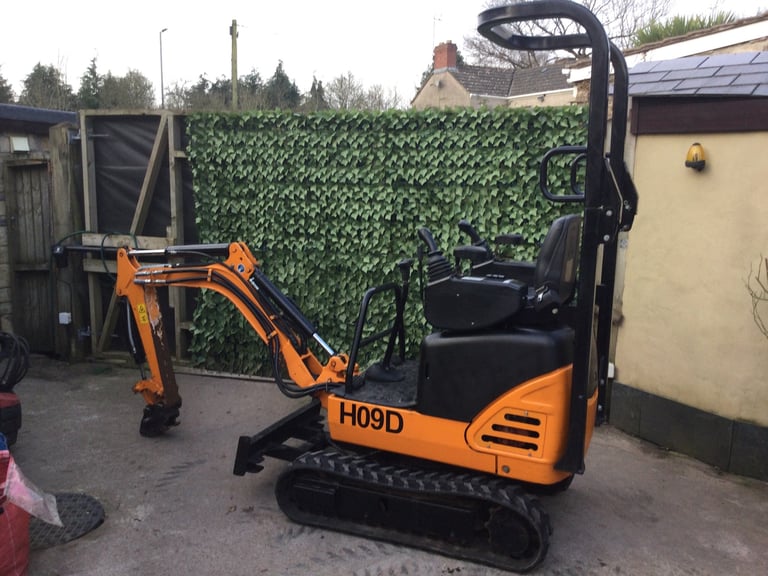 Hanix h09d mini digger 2017 (delivery possible)
